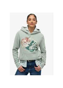 Superdry , Kapuzensweatshirt , grün , Kapuzensweatshirt von Superdry