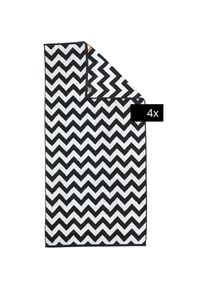 Duschtücher »DAILY SHAPES« , schwarz , done. , Obermaterial: 100% Baumwolle