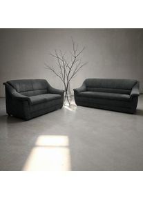 Polstergarnitur »Lale, SET: 3- und 2-Sitzer, zeitlos & formschön, bequeme Armlehnen« Set, 2 Stk. tlg. , DOMO collection