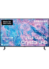 Samsung , LED-Fernseher »GU43CU6979U« 108 cm/43 ′′ Smart-TV , schwarz , 3-seitig rahmenloses Design