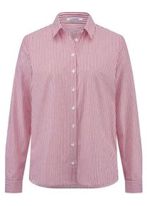 Peter Hahn - Bluse, rot, Gr. 52, Baumwolle