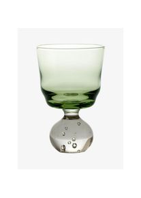 Serax Verre &agrave; pied Eternal Snow vert