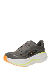 Hoka One One HOKA, Hommes Chaussure de course 'BONDI 9', anthracite / gris foncé / orange / noir