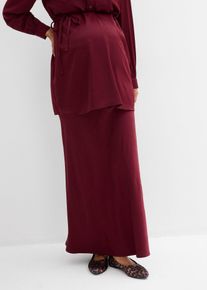 Umstandsrock aus Satin in rot, Gr&ouml;sse 42, bonprix