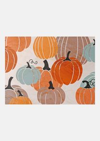 Paillasson motif citrouilles en multicolore50x150 cm, bonprix