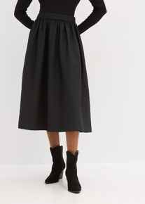 Maxirock in schwarz, Grösse 42, bonprix