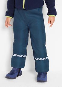 Thermo Regenhose mit Fleecefutter in blau, Grösse 92/98, bonprix