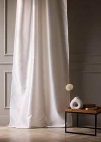 Vorhang mit leichtem Glanzeffekt auch in extralang (1er Pack) in beige, 145x135 cm, bonprix