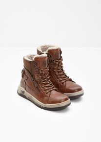 bonprix Mustang High-Top-Sneaker in braun, Gr&ouml;sse 42, Mustang
