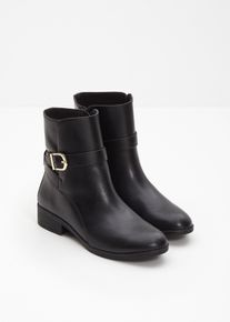 Stiefeletten in schwarz, Gr&ouml;sse 42, bonprix