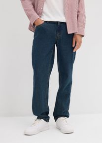 Regular Fit Jeans Straight in blau, Grösse 48, 99% Baumwolle, bonprix