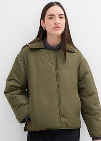 Wattierte Jacke in gr&uuml;n, Gr&ouml;sse 52, bonprix