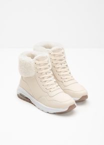 High-Top-Sneaker in beige, Gr&ouml;sse 33, bonprix