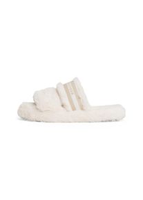 Tommy Hilfiger Hausschuh Damen, beige / weiß, Größe 41/42
