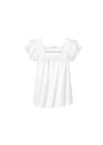 Tchibo - T-shirt &agrave; broderie - taille: S - blanc