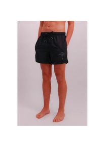 JOOP! , Badeshorts »Solid«, Cornflower-Logo, kurze Seitenschlitze , schwarz , Badeshorts von JOOP!
