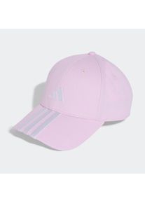 adidas Performance, Unisex, adidas Performance Baseball Cap &raquo;BBALL 3S CAP NL&laquo;, clear pink, wei&szlig;, Einheitsgr&ouml;&szlig;e, Diese sportliche 3-Streifen Kappe ist 