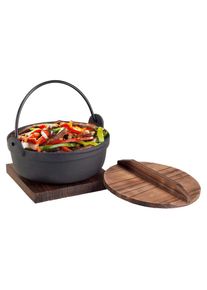 Pfannen-Set »Hot Pan, 3-teilig, ø 18 cm« Gusseisen , Nouvel