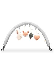 hauck, Baby-Reisebett &raquo;Mobile Wald&laquo;, wei&szlig;, B/H/L: 61cm x 61cm, kein H&auml;rtegrad, Baby-Reisebett