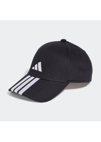adidas Performance , Baseball Cap »BBALL 3S CAP NL« , schwarz-weiss , Diese sportliche 3-Streifen Kappe ist teilweise aus einem Mix aus recycelten...