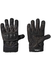 Nerf NERVE , Motorradhandschuhe »Sporty« mit Weitenverstellung , schwarz