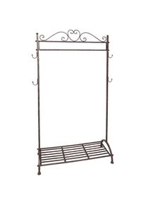 Garderobe »Garderobe Stange in Antikbraun - 162 cm« 1 Stk. tlg. , braun , AMBIENTE HAUS