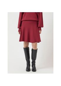 Y.A.S, Unisex, Minirock &raquo;YASFONNY HW KNIT SKIRT S. NOOS&laquo;, tibetan rot, S (36), Gestrickter, kurzer Rock von YAS