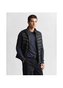 Gant, Herren, Steppweste &raquo;LIGHT DOWN VEST&laquo; Stehkragen, leicht, 2-Wege Reissverschluss, schwarz, XXL, Weste von Gant