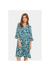 Saint Tropez , Blusenkleid »EdaSZ Dress« Sommerkleid, Tunikakleid mit Volant und 3/4 Ärmel , Bequeme Passform: Casual fit, perfekt für jede Körperform