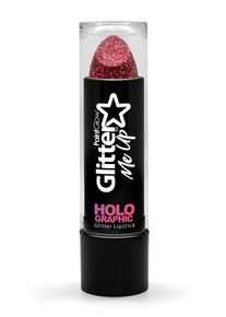 maskworld Glitzer Lippenstift rot