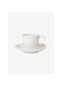 Villeroy & Boch Villeroy Boch Lot de tasses &agrave; espresso pour 2 For Me Tulip blanc