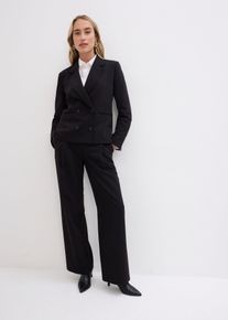 Hosenanzug (2-tlg.Set) in schwarz, Grösse 54, bonprix