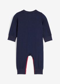 Baby Overall mit Weihnachtsmotiv in rot, Grösse 56/62, 100% Baumwolle, bonprix