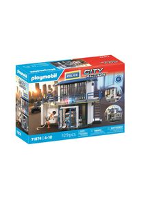 Playmobil, Konstruktions-Spielset &raquo;Action Heroes Polizeiwache mit Fahndungsraum 71874&laquo;, frz:, Einheitsgr&ouml;&szlig;e, Konstruktions-Spielset