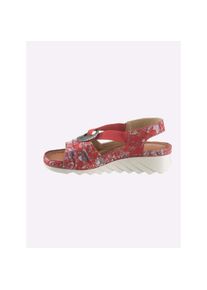 Loretta , Sandalette , rot , Weite G