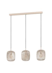 Eglo Hängeleuchte , Sandfarben , Metall , 20x110x90 cm , Lampen & Leuchten, Innenbeleuchtung, Hängelampen, Pendelleuchten