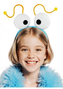 maskworld Sesame Street - Cerchietto Yip Yip blu per bambini