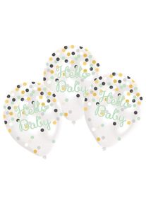 Amscan 6 petits ballons tr&eacute;sor 28cm