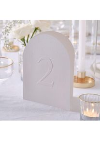 Ginger Ray 12 numéros de table Modern Luxe 20 x 30cm