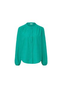 Tchibo - Bluse mit Stickerei - Damen - Gr. 38 - blau