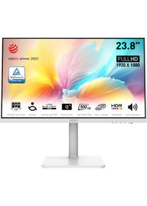 MSI, MSI LED-Monitor &raquo;Modern MD2412P&laquo; 60 cm/24 &prime;&prime; 1920 x 1080 px Full HD 1 Reaktionszeit 100 Hz h&ouml;henverstellbar, 3 Jahre Herstellergarantie, USB-C, 