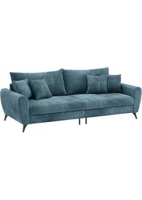 Big-Sofa »Blackburn II« Mit Kaltschaumpolsterung bis 140 kg belastbar , blau , Mr. Couch