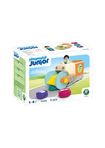 Playmobil, Konstruktions-Spielset &raquo;Junior Spassiges M&uuml;llsammelfahrzeug 71774&laquo;, frz:, Einheitsgr&ouml;&szlig;e, Konstruktions-Spielset