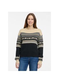 Ragwear , Rundhalspullover »OSLANA« mit Jacquard Strickmuster, Rundhals, normale Passform , Vegan, von PETA verifizierter Sweater von Ragwear