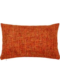 Kissenbezug »Twist« Geflochtene Optik , orange , done. , Obermaterial: 100% Polyester