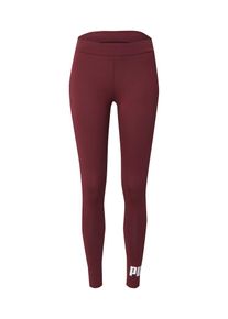 Puma, Femmes Pantalon de sport 'ESS No. 1', lie de vin / blanc