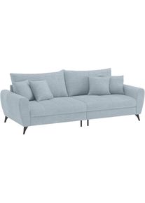 Big-Sofa »Blackburn II« Wahlweise mit Kaltschaumpolsterung bis 140 kg belastbar , blau , Mr. Couch