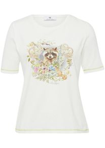 Peter Hahn - Rundhals-Shirt, weiss, Gr. 50, Baumwolle