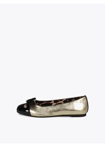 Lola Casademunt Ballerina Damen, gold / schwarz, Größe 37