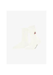 Falke Socken Cosy Wool Star X Mas offwhite